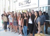 Northeastern University students at ESIC Seville