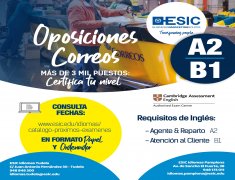 Los exámenes Cambridge puntúan para las oposiciones de Correos
