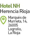 Hotel NH Herencia Rioja Marqués de Murrieta, 14, 26005 Logroño, La Rioja