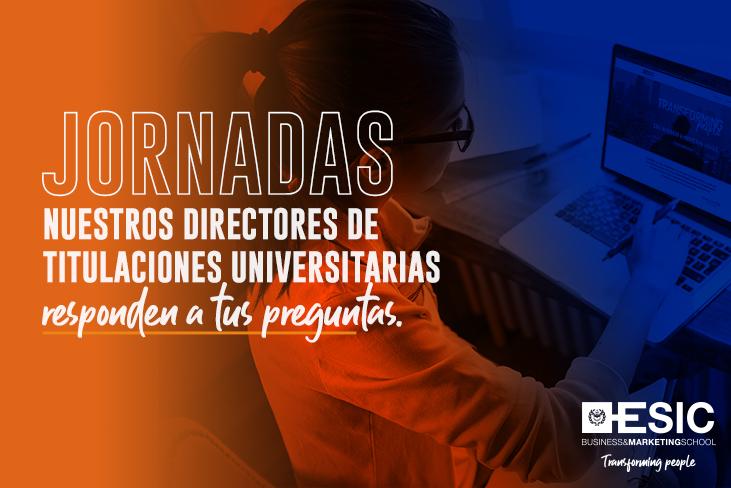 Nuestros Directores de Titulaciones responden a tus preguntas