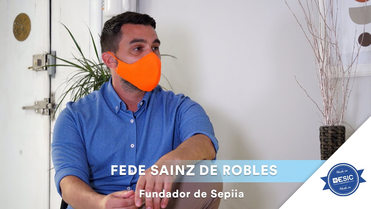 Fede Sainz de Robles, fundador de Sepiia, en #LaHoraTech