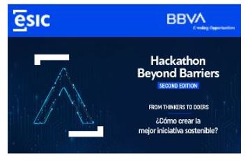 Hackathon BBVA y ESIC "Beyond Barriers"