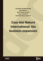 Case Idai Nature international: bio business expansion
