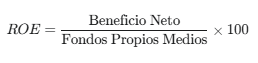 fórmula del ROE