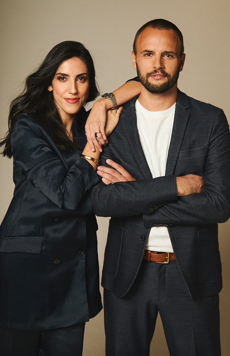 María Blanco y Quentin Laperche