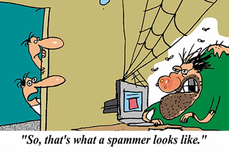 3 cosas que aprendí de los spammers