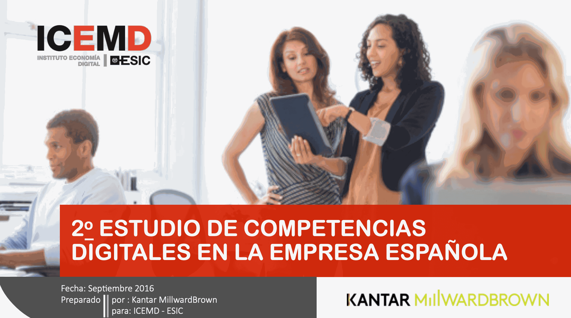 2º Estudio de Competencias Digitales en la Empresa Española 