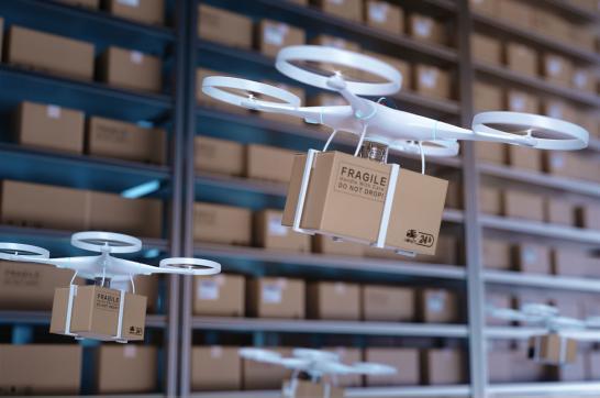 El uso de drones en logística | Ventajas y desventajas