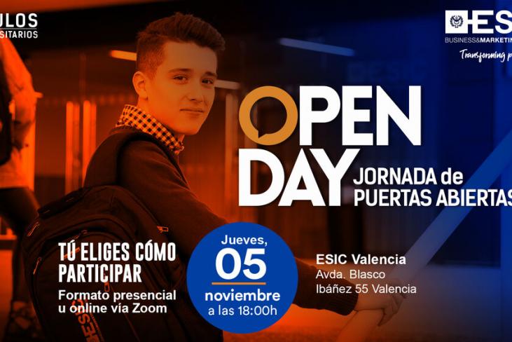 Open Day Jornada De Puertas Abiertas Esic Valencia Escuela De Negocios Y Centro Universitario Esic