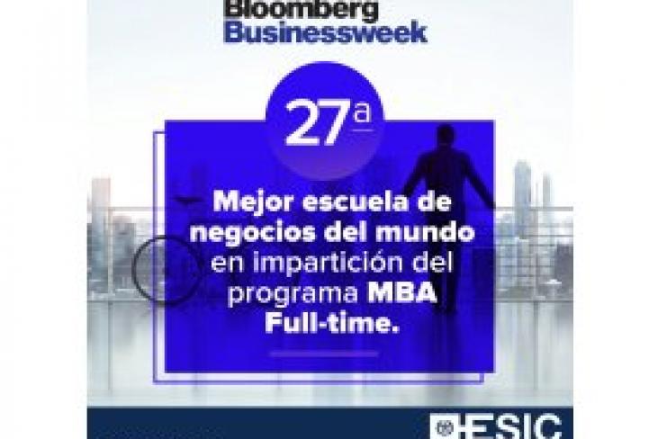 ESIC, en el top mundial del ranking MBA de Bloomberg Businessweek
