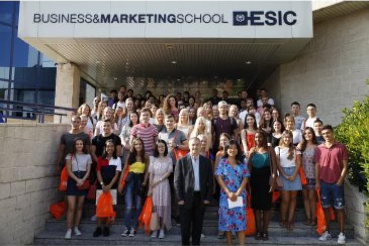 El campus de ESIC en Madrid da la bienvenida a los alumnos internacionales de grado del curso 2018-2019