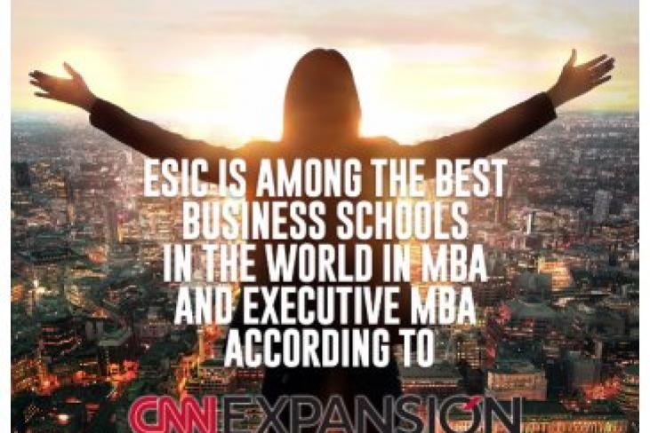 ESIC entre los mejores MBA y Executive MBA en el mundo según la revista CNN Expansión