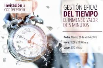 Málaga - Conferencia Gestión del Tiempo