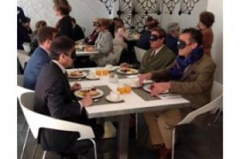 Zaragoza-ESIC participa en los Desayunos a Ciegas organizados por la ONCE