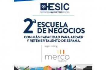 ESIC es la 2º escuela de negocios con más capacidad para atraer y retener talento de España