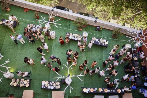 Terraza del campus de ESIC Comunidad Valenciana